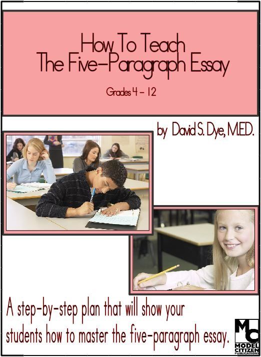Steps to writing a 5 paragraph essay